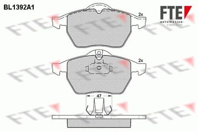 Remblokken set BL1392A1