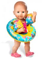 Heless Poppen zwemset, 35-45 cm - thumbnail