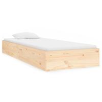 Bedframe massief hout 75x190 cm 2FT6 Small Single - thumbnail