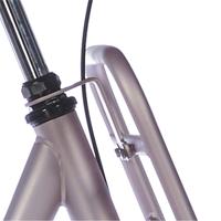 Cortina balhoofd beugel voordrager 26 m brilliant silver mat - thumbnail