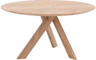 Goossens Eettafel Het Gesprek, Rond 140 x 140 cm Goossens Eettafel Het Gesprek, Rond 140 x 140 cm