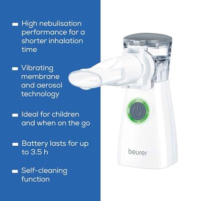 Beurer IH 57 Inhalator Inhalator Met mondstuk - thumbnail