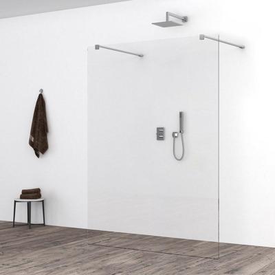 Wiesbaden Slim Inloopdouche 160x200cm Helder Veiligheidsglas met Nano-coating