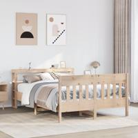 Bedframe zonder matras massief grenenhout 140x190 cm - thumbnail