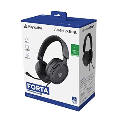 Trust GXT 498 FORTA Gaming Headset voor PS5 Headset Zwart