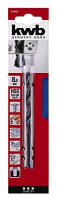 kwb 209685 HSS Spiraalboor 8.5 mm Gezamenlijke lengte 117 mm DIN 338 Cilinderschacht 1 stuk(s) kwb 209685 HSS Spiraalboor 8.5 mm Gezamenlijke lengte 117 mm DIN 338 Cilinderschacht 1 stuk(s)