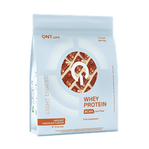 QNT Light Digest Whey Protein Hazelnut Chocolate (500 g)