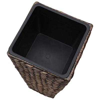 Plantenbakken verhoogd 3 st waterhyacint donkerbruin Plantenbakken verhoogd 3 st waterhyacint donkerbruin