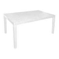 Tuintafel Sumatra Wit 78x138 cm Buitengewoon de Boet - Buitengewoon de boet - thumbnail