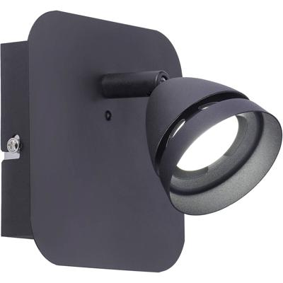 LED Wandspot - Trion Undy - 3W - Aanpasbare Kleur - Vierkant - Mat Zwart - Aluminium LED Wandspot - Trion Undy - 3W - Aanpasbare Kleur - Vierkant - Mat Zwart - Aluminium