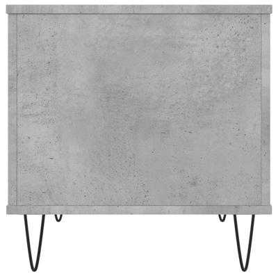 Salontafel 60x44,5x45 cm bewerkt hout betongrijs