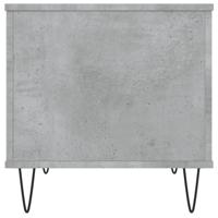 Salontafel 60x44,5x45 cm bewerkt hout betongrijs - thumbnail