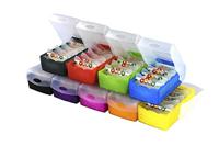 HAN CROCO 997-633 Kaartenbox Zwart Aantal kaarten (max.): 900 kaarten DIN A7 liggend Incl. 100 gelinieerd - thumbnail