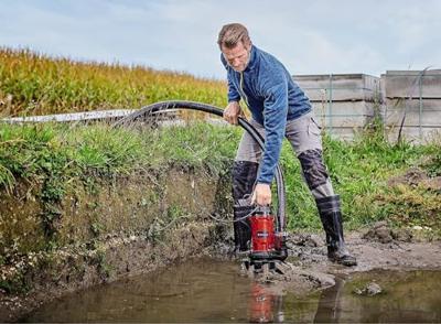 Einhell Schmutzwasserpumpe GE-DP 900 Cut 4181550 Dompelpomp voor vervuild water 16000 l/h 11.5 m