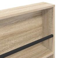 Tijdschrift Rek 2 pcs Sonoma Eiken 80 x 12 x 70 cm Bewerkt hout - thumbnail