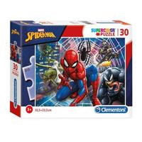 Clementoni legpuzzel super color spiderman, 30st. - thumbnail
