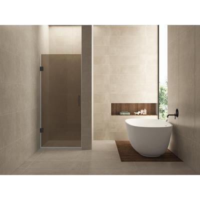 Wiesbaden Less Nisdeur - 700x2000x8mm - Nano Vintage Brons Glas - Gunmetal