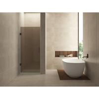 Wiesbaden Less Nisdeur - 700x2000x8mm - Nano Vintage Brons Glas - Gunmetal - thumbnail