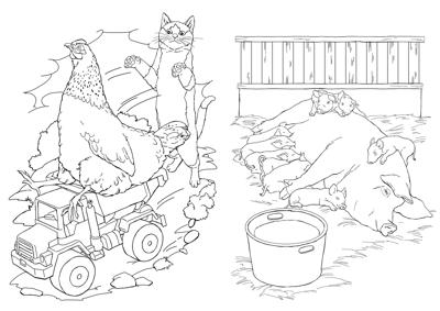 Kleurboek Boerderijdieren