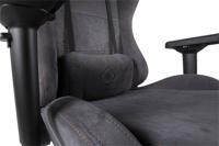 Deltaco GAM-121-DG gamestoel Gaming leunstoel Gecapitonneerde zitting Grijs - thumbnail