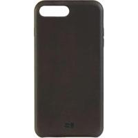 Senza Raw Leather Cover Apple iPhone 7 Plus/8 Plus Chestnut Brown - thumbnail