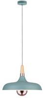 Paulmann Neordic Juna 79654 Staande lamp LED E14 20 W Hout, Koper, Zachtgroen - thumbnail