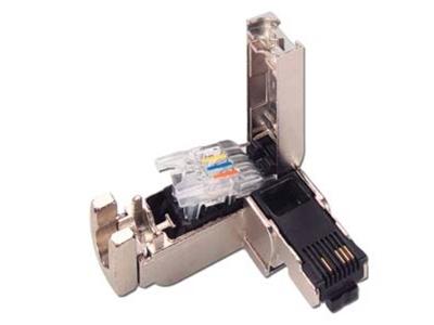 Siemens 6GK1901-1BB20-2AA0 IE FC RJ45 Plug 90 2x2, RJ45 connector met FC-aansluiting, 90 graden, 1 stuks 6GK19011BB202AA0 1 stuk(s)