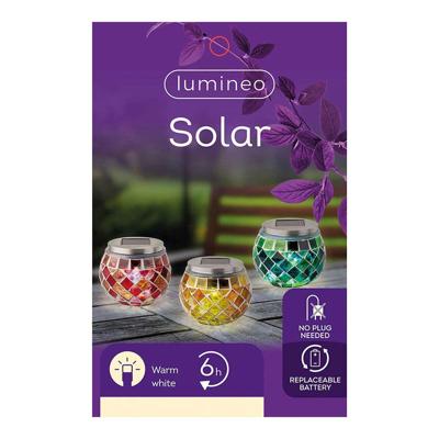 Zonnelamp Lumineo 894596 9 cm Mozaïek Zonnelamp Lumineo 894596 9 cm Mozaïek