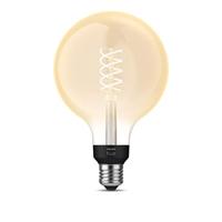Philips HUE Lichtbron E27 Filament G125 White - thumbnail