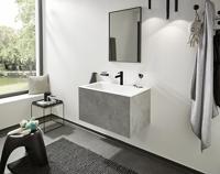 Hansgrohe Wastafelmengkraan Finoris Eengreeps 110 met PushOpen Waste Mat Zwart - thumbnail