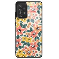 Samsung Galaxy A52s glazen hardcase - Blossom - thumbnail