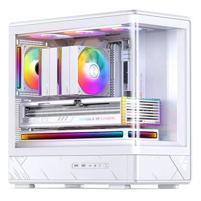 Jonsbo Mini-tower PC-behuizing, Behuizing, Gaming-behuizing Wit