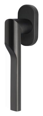 Formani Rivio by Gensler GL101-DK-O draaikiepgarnituur niet afsluitbaar rechtsdraaiend - PVD mat zwart