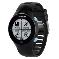 Slimme horloge silicone polsband horlogebandje voor Garmin Forerunner 610 (zwart) - thumbnail