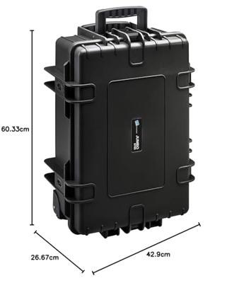 B & W International Jumbo 6700 117.19/P-G Universeel Gereedschapskoffer (leeg) (b x h x d) 595 x 235 x 440 mm B & W International Jumbo 6700 117.19/P-G Universeel Gereedschapskoffer (leeg) (b x h x d) 595 x 235 x 440 mm