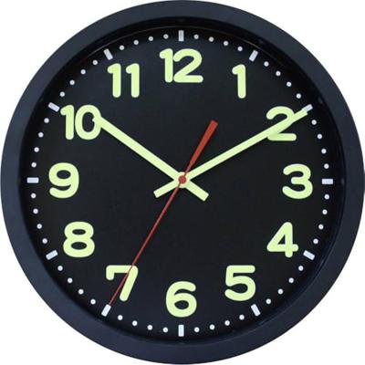 EUROTIME 53861-05 Wandklok Zendergestuurd 30 cm x 50 mm Zwart