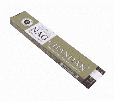 Golden Nag Wierook Chandan (12 pakjes) Golden Nag Wierook Chandan (12 pakjes)