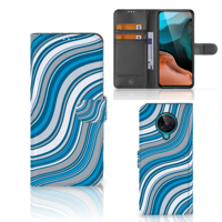 Xiaomi Poco F2 Pro | Telefoon Hoesje | Waves Blue - thumbnail