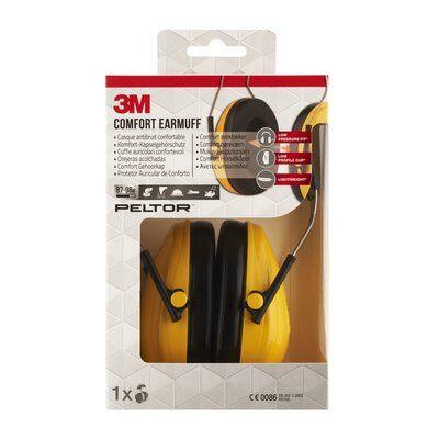 Comfort gehoorbeschermer 27 dB 3M Peltor Optime I H510A geel Comfort gehoorbeschermer 27 dB 3M Peltor Optime I H510A geel