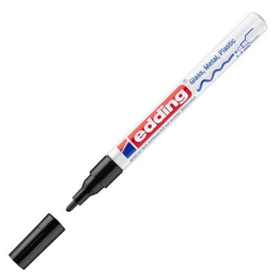Edding glanslakmarker e-751 CR zwart