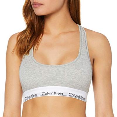 Calvin Klein Bralette dames - Top - Katoenen BH Top met brede bandjes