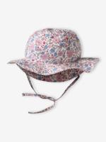 Pakje baby meisje katoen met bloemenprint ecru - thumbnail