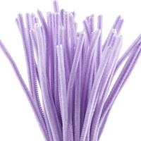 Creativ Company Chenille 6mm x 30cm paars - 50st. - thumbnail