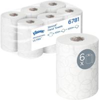 Kleenex handdoekrol Ultra Slimrol, 2-laags, 100 m per rol, pak van 6 rollen - thumbnail
