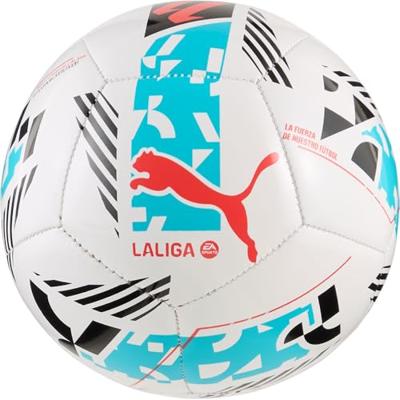 PUMA Orbita LaLiga 1 Mini Voetbal Maat 1 2025-2026 Wit Blauw Zwart PUMA Orbita LaLiga 1 Mini Voetbal Maat 1 2025-2026 Wit Blauw Zwart