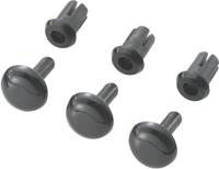 TRU COMPONENTS TC-SRR-465K203 Splijtnagel Schachtdiameter 4 mm Zwart 1000 stuk(s) - thumbnail