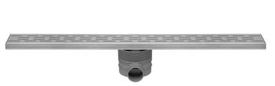 Easy Drain Multi afvoergoot enkele plaat met zijuitloop 9,8x170cm 50mm RVS edm1700