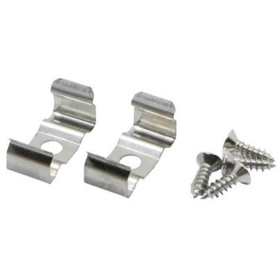 LEDmaxx LCV11 LEDconnect Bevestigingsclips (plat) Set van 2 stuks RVS LEDmaxx LCV11 LEDconnect Bevestigingsclips (plat) Set van 2 stuks RVS