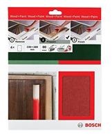 Bosch Accessoires Handschuurbladset | Hout | 230X280 | mm | K80 | 4-delig - 2609256C35 - thumbnail