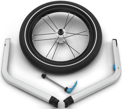 THULE jogger/skater-set "chariot jogging kit" jogger/skater set chariot double seat
